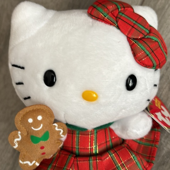2014 Ty beanie baby Hello Kitty Gingerbread Holiday - Picture 4 of 4